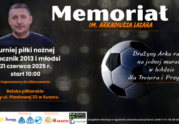 Turniej piłki nożnej - Memoriał im. Arkadiusza Lazara