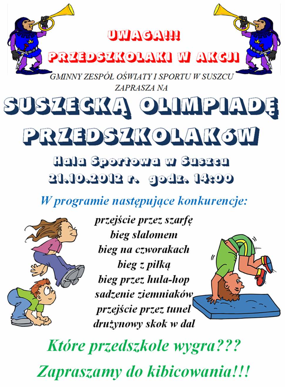 OLIPIADA PRZEDSZKOLAKÓW