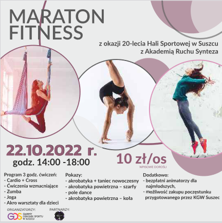 MARATON FITNESS z okazji 20-lecia Hali Sportowej w Suszcu