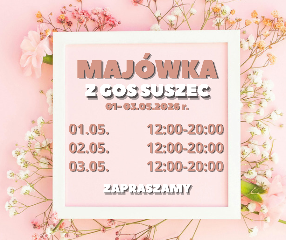 Godziny otwarcia hali sportowej od 01 do 03.05.2026 r.